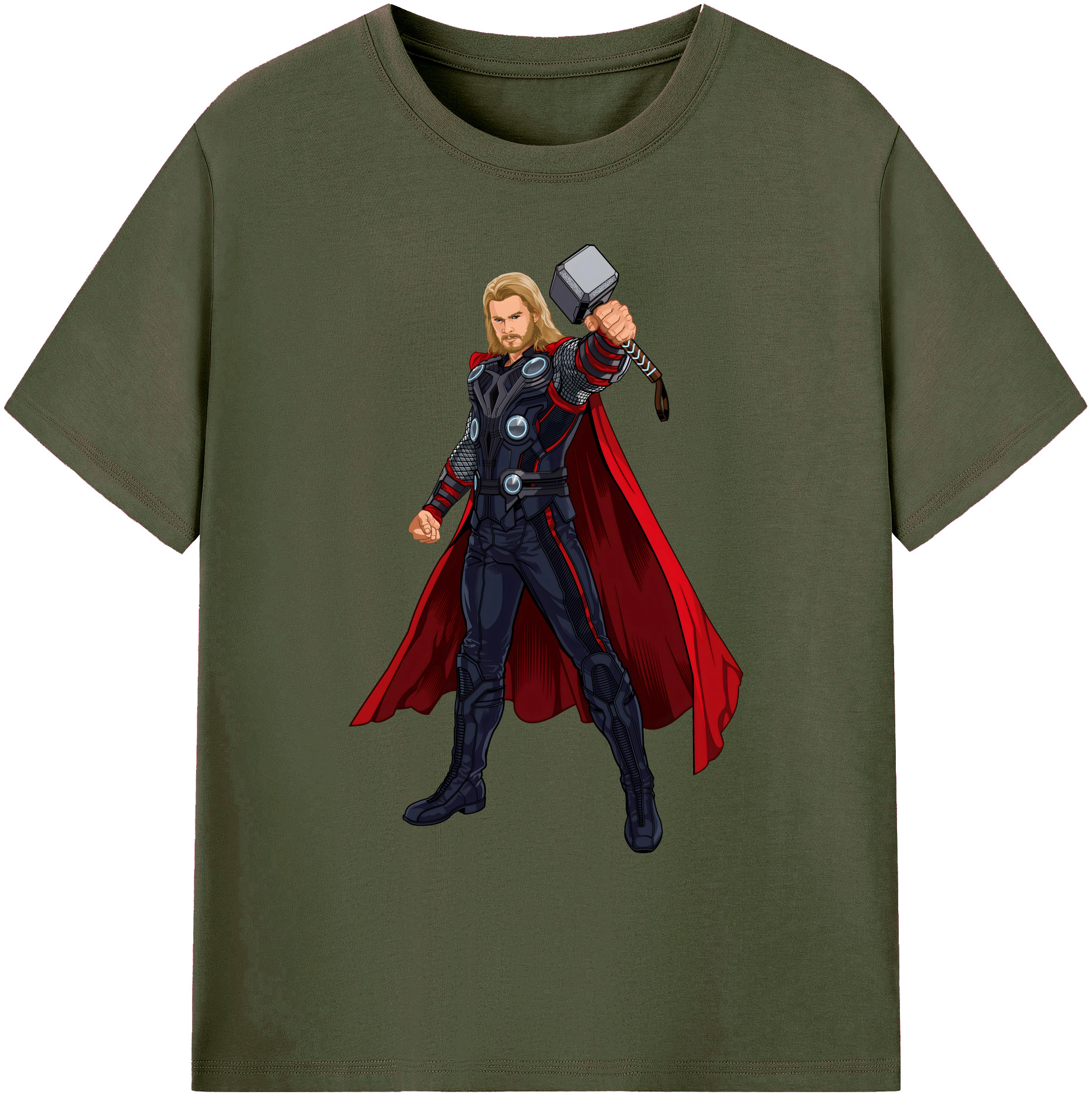 （画像用） アベンジャーズ The Avengers 綿100％ メンズ半袖Tシャツ｜肌触りやわらか＆通気性